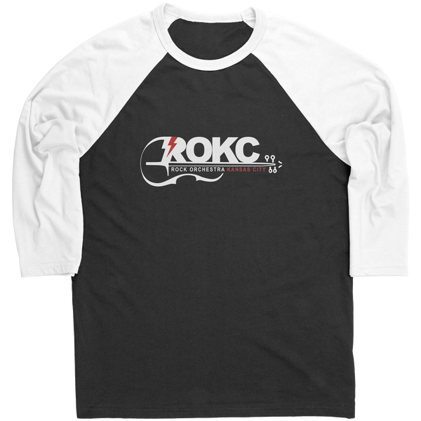 ROKC_Raglan_Black_Shirt_Black_White_Front_Mockup.png