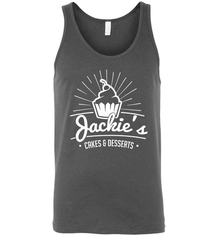 Canvas Unisex Tank - White Logo