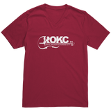 ROCK_Unisex_Red_V-Neck_Cardinal_Mockup.png