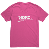 ROCK_Unisex_Red_V-Neck_Charity_Pink_Mockup.png