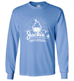 Gildan Long Sleeve Unisex T-shirt White Logo
