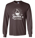 Gildan Long Sleeve Unisex T-shirt White Logo