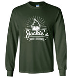 Gildan Long Sleeve Unisex T-shirt White Logo