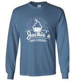 Gildan Long Sleeve Unisex T-shirt White Logo