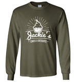 Gildan Long Sleeve Unisex T-shirt White Logo