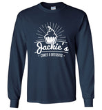 Gildan Long Sleeve Unisex T-shirt White Logo