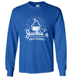Gildan Long Sleeve Unisex T-shirt White Logo