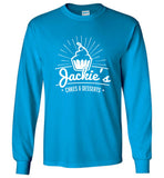 Gildan Long Sleeve Unisex T-shirt White Logo