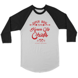 KC Tribe Original Unisex 3/4 Raglan
