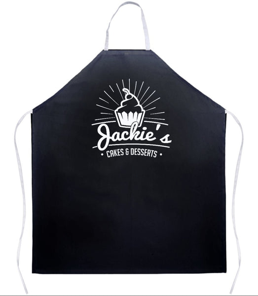 Jackie's Desserts Apron (logo smaller)