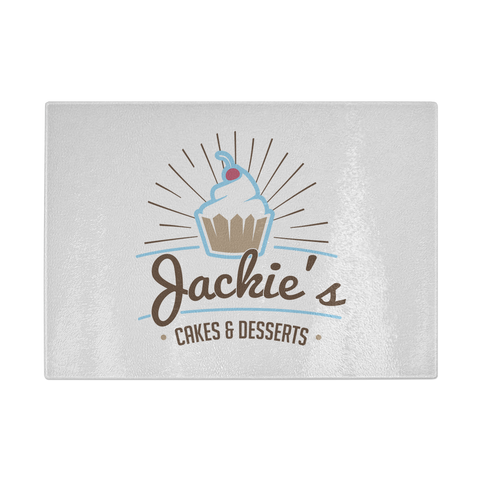 Jackie's Desserts Cutting Board