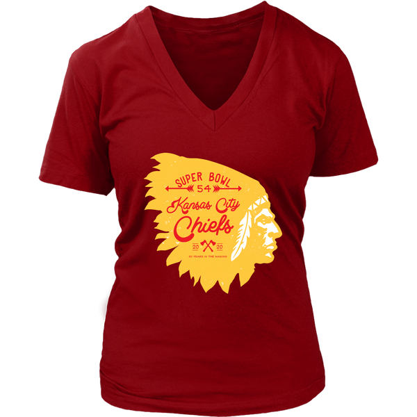 KC Tribe Womens V-Neck
