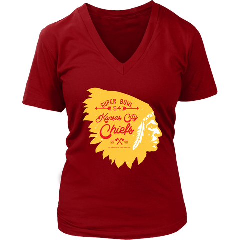 KC Tribe Womens V-Neck