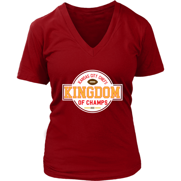 Kingdom of Champs Womens V-Neck Shirt